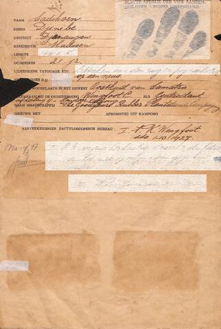 Original Digital object not accessible